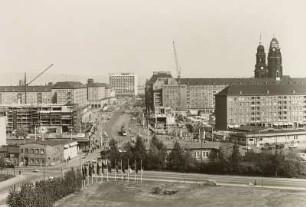 Postplatz, Wallstraße, Schweriner Straße