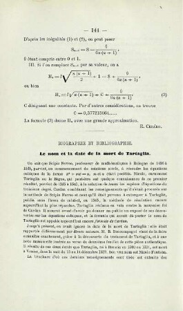 BIOGRAPHIE ET BIBLIOGRAPHIE.