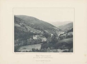 "Bad Freiersbach mit Blick auf Petersthal" im Schwarzwald