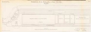 Verladebrücken für die Freilagerplätze im Außenhafen, Emden: Lageplan 1:500