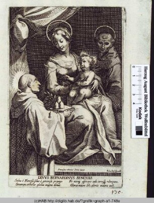 Divus Bernardinus Senensis.