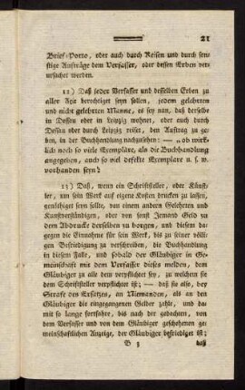31-36, ..., gegen solchen Comissionair eine Klage führen sollte, so wird er immer abgewieser werden, indem er sein Betragen schlechterdings mit Nichts enschuldigen kann.