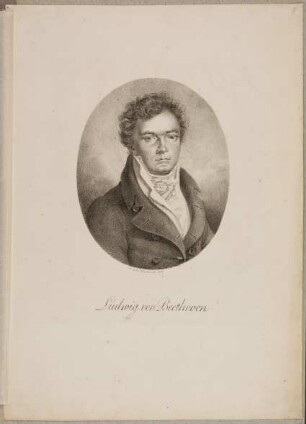 [Bildnis Ludwig van Beethoven] : Ludwig von Beethoven