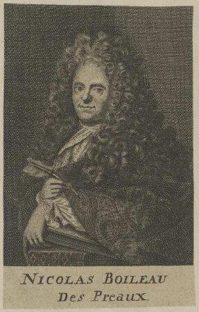 Bildnis des Nicolas Boileau Des Preaux