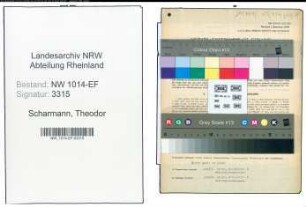 Entnazifizierung Theodor Scharmann , geb. 28.12.1900 (Lehrer)