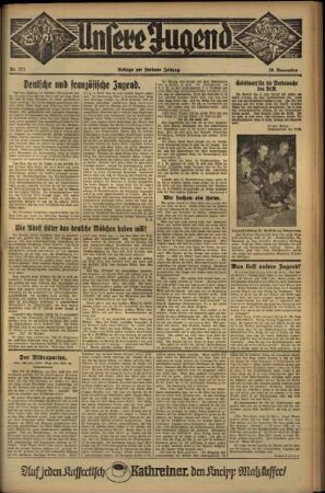 Zweite Ausgabe vom Mittwoch, den 28. November 1934.