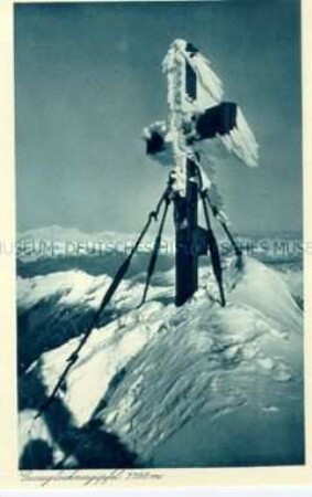 Das Gipfelkreuz auf dem Großglockner