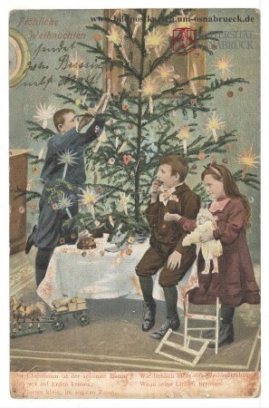 Fröhliche Weihnachten - Der Christbaum ist der schönste Baum