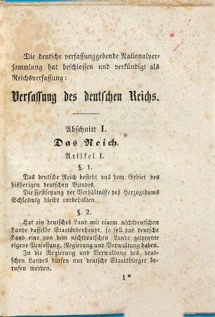 Verfassung des Deutschen Reichs