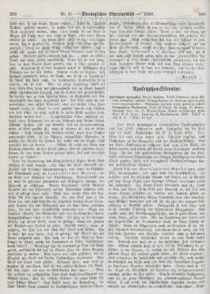 300-304 Apokryphen-Literatur
