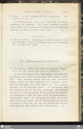38. Elektrodynamik, Induktion