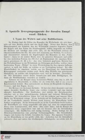 B: Spezielle Bewegungsapparate der dorsalen Rumpfwand: Rücken