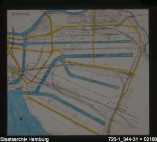 Billbrook - Billwerder, Lageplan