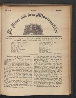 N° 10. Oktober 1872
