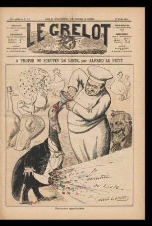 À propos du scrutin de liste, par Alfred Le Petit