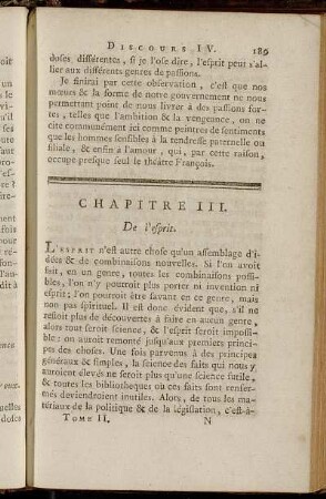 Chapitre III. - Chapitre IV.
