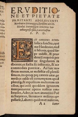 2r-6v, Epistola Nuncupatoria