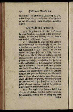 Die Gicht und Podagra.