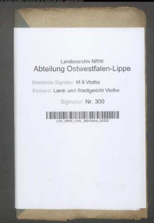 Erblasser: Möhring, Johann Heinrich; Erblasser: Möhring, Anne Catharine Ilsabein: