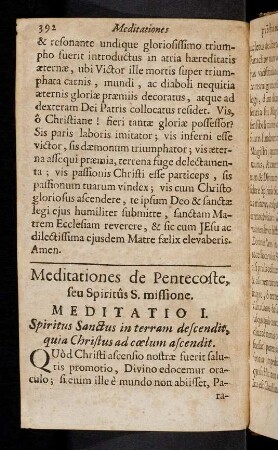392-403, Meditatio IV - VI