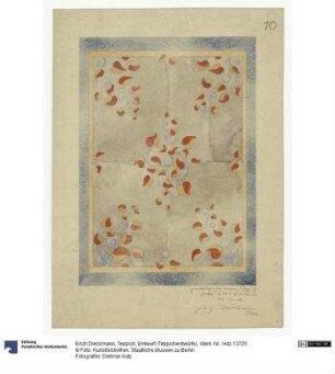 Teppich, Entwurf (Teppichentwürfe)