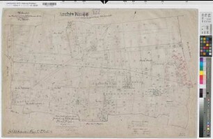 Holsterhausen (Dorsten), Zusammenlegung Holsterhausen, Urkarte I Holsterhausen Flur 2,1