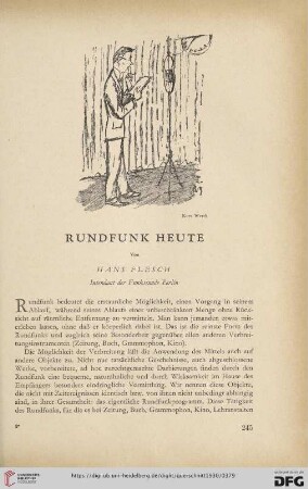 Rundfunk heute