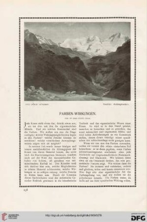 Farben-Wirkungen