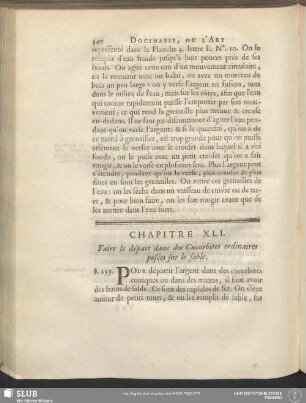 Chapitre XLI. Faire de départ dans des Cucurbites ordinaires posées sur le sable