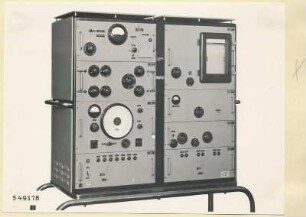Pegelschreiber, Gesamtgerät Frontseite, Foto 1954