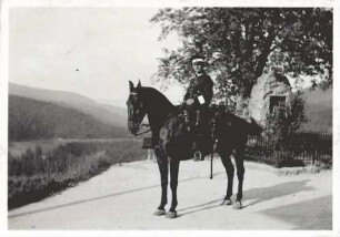 Große Polizeiübung im nördlichen Schwarzwald vom 16. - 19. Juni 1931