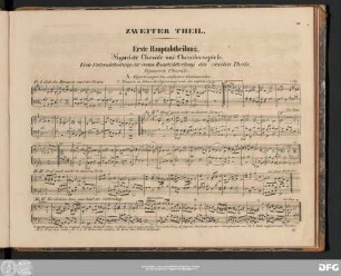 Erste Hauptabtheilung. Figurirte Choräle und Choralvorspiele.
