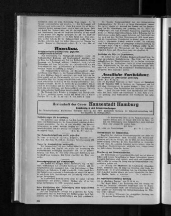 Ärztliche Fortbildung