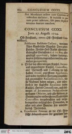 [Abschnitt 5 (Conclusum CCCCI – Conclusum D)]