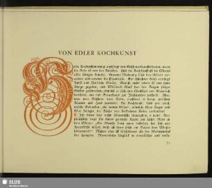 Von Edler Kochkunst