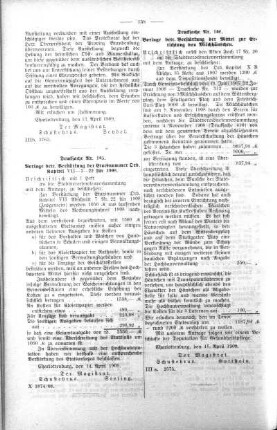 No. 9. (103-121)(105,106), 21. April 1909