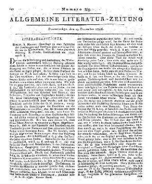 Büsching, A. F.: Grundlage zu einer Geschichte der Bemühungen und Verdienste alter und neuer Völker um die Gelehrsamkeit. Berlin: Maurer 1792