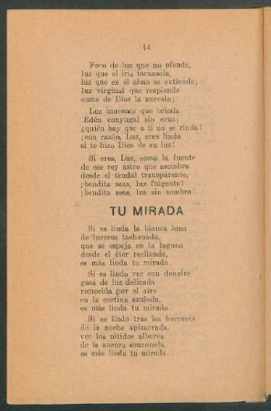 Tu mirada