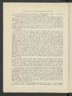 Angewendete Untersuchungsmethoden