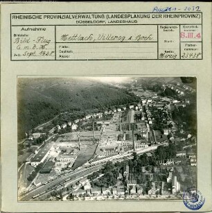 Mettlach, Villeroy&boch, Industrieanlage