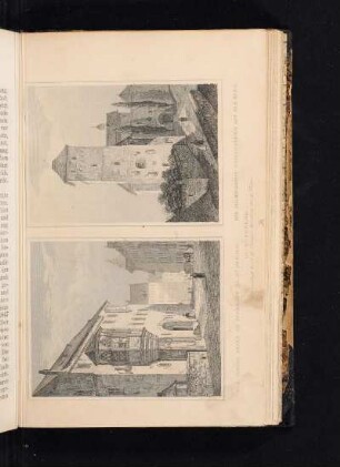 Der Schöne Erker am Pfarrhof zu St. Sebald; Der sogenannte Heidenturm auf der Burg in Nürnberg