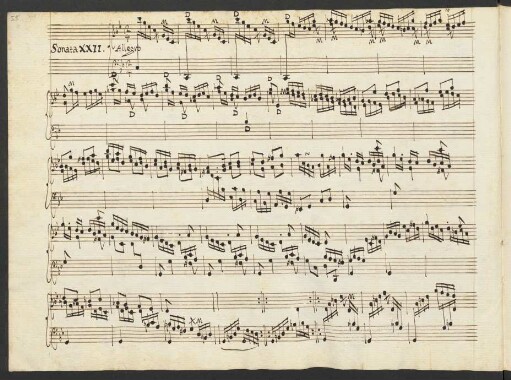 Sonaten; cemb; c-Moll; K 22; op.1/22