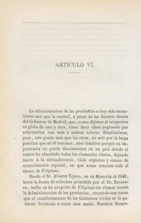 Artículo VI