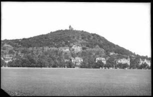 Brüx. Gorenzstraße und Schlossberg