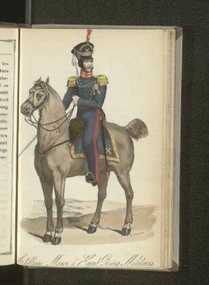 Artillerie-Major d. Hamb. Bürg. Militairs.