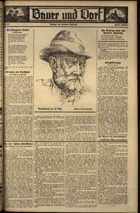 Zweite Ausgabe vom Samstag, den 26. Oktober 1935.