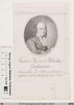 Bildnis Gustav Friedrich Wilhelm Großmann