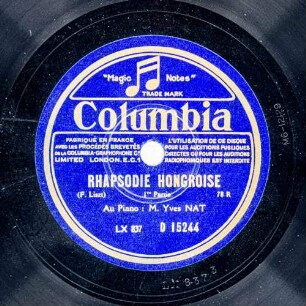 Rhapsodie Hongroise