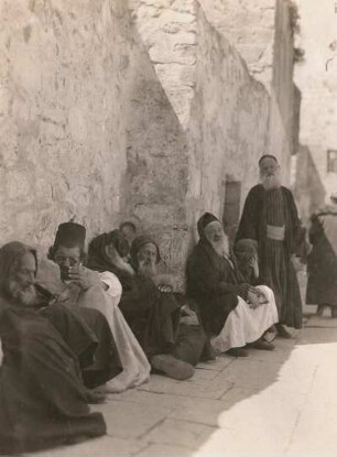 Jerusalem. Juden an der Klagemauer