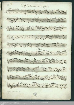 Violoncello conc.
